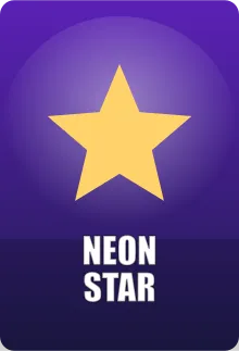 Okładka gry Neon Star w lobby X3Bet